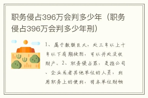 职务侵占六十万判多久 职务侵占600万判几年